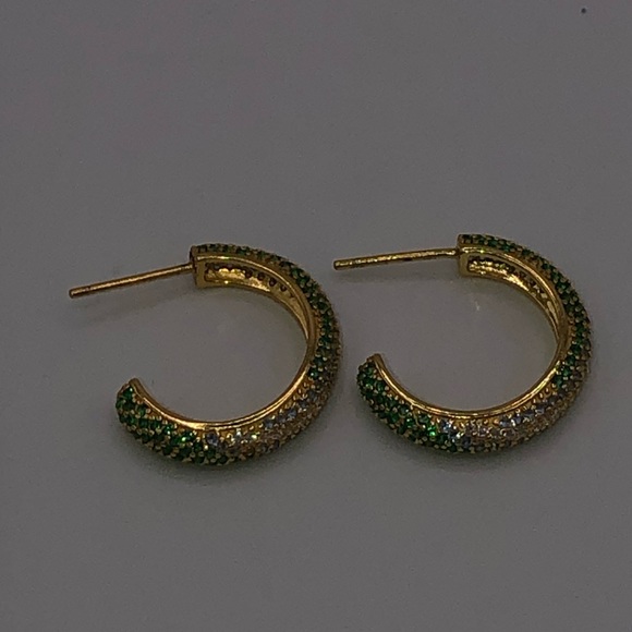 Swirl Hoop Earrings - Picture 7 of 10